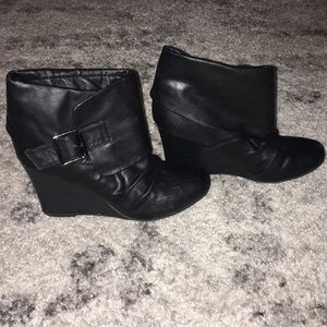 Madden Girl wedge booties